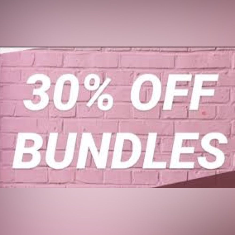 🛍️Bundle & Save🛍️Bundles of 2+ items receive 30% discount EVERY DAY 🥳